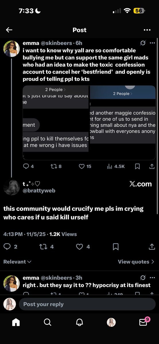 two dumb bitches telling each other exactly