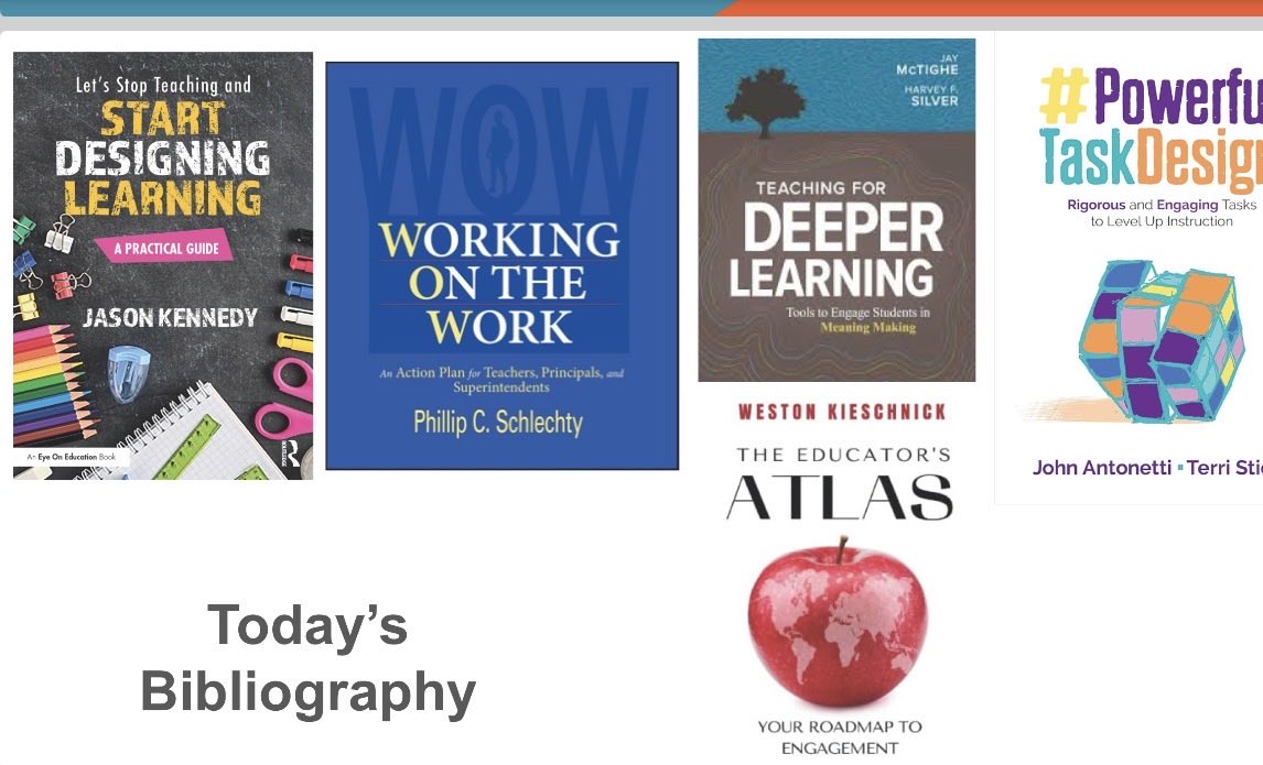 I met with some amazing new teachers to talk about student engagement. What other great books should I look into for the future?