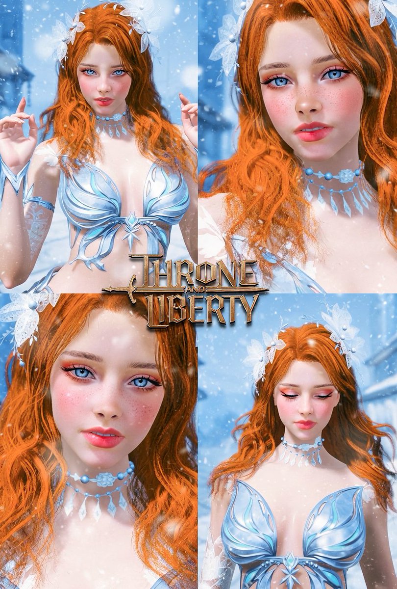 LOVE this hair color.. I'm really glad I changed it. 

#throneandliberty #VirtualPhotography #スロリバ #mmo #gaming #gameplay