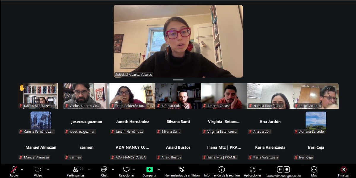 Hoy en el SAIN <a href="/uamcuajimalpa/">UAM Cuajimalpa</a>   conversamos con la Dra. Soledad Álvarez Velasco   (University of Illinois Chicago) sobre  Habitar el  tránsito: las luchas espaciales de los migrantes desde el Sur Global  hacia Estados Unidos y de vuelta
<a href="/Semmi_UAM/">GI_SEMMI_UAM_C</a> 
<a href="/DTerruno_UAM/">Revista Diarios Del Terruño</a> 
<a href="/jorgeculebro/">Jorge Culebro</a>