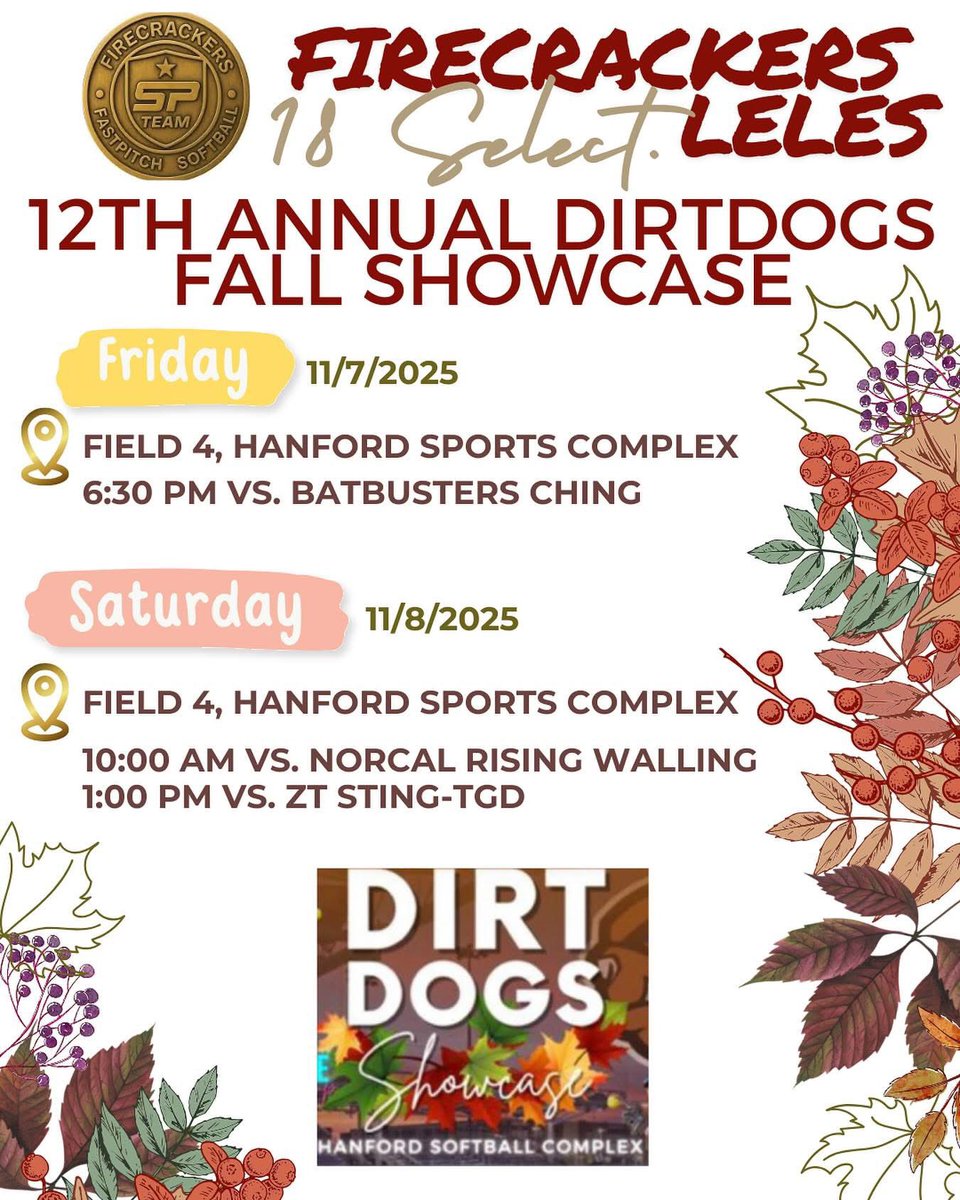 Looking forward to a weekend on the dirt!! 🧨🥎