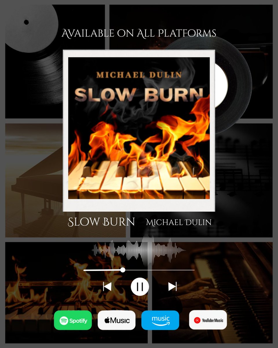 MikeDulinMusic's tweet photo. It starts as a spark — a groove, a whisper, a feeling that lingers.
“Slow Burn” is here. Smooth, soulful, and full of heat. 🔥
🎹 Listen now: https://t.co/gGhqcVZpqN
#slowburn #newmusic #smoothjazz #michaeldulin #LatinJazz #modernjazz #Latingrove #allplatforms #michaeldulinjazz #feelthemusic #slowpiano