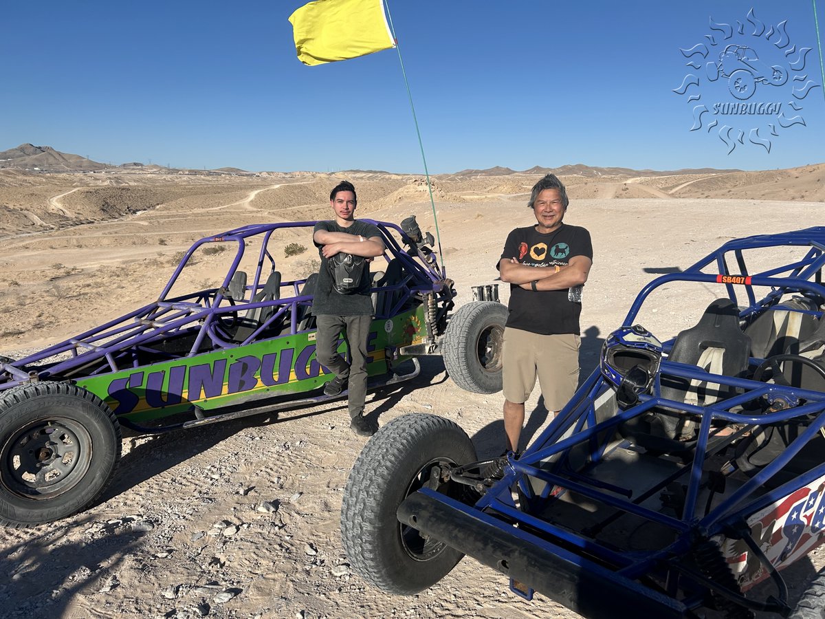 sunbuggy's tweet image. Always a good time @sunbuggy in Las Vegas. We're celebrating 20 years of off-road adventure fun this year!  book online sunbuggy.com/lasvegas or call/text 702-644-2855