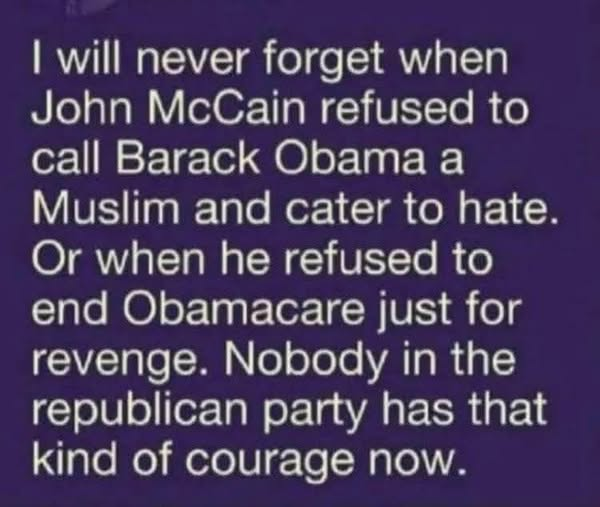 Not even his own daughter who is an entitled brat.