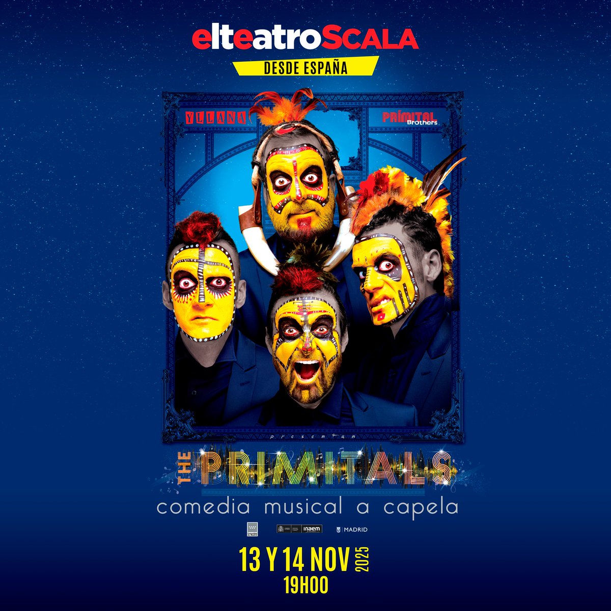 🎶 ¡elteatro del <a href="/ScalaShopping/">Scala Shopping</a> se iluminará… A CAPELA! 🎤
Cuatro talentos usando solo su voz para crear la banda sonora más original y divertida 🤩 

📆 Jueves 13 y viernes 14 de noviembre | 19:00
🎟️ elteatro.com.ec | 0995551854 | boleterías