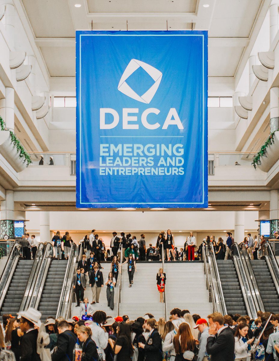Already planning on being at the DECA ICDC in Atlanta this APRIL in 2026...  hope to see you there! 🔷 #DECAICDC #DECA #NHDECA #NHDECACDC