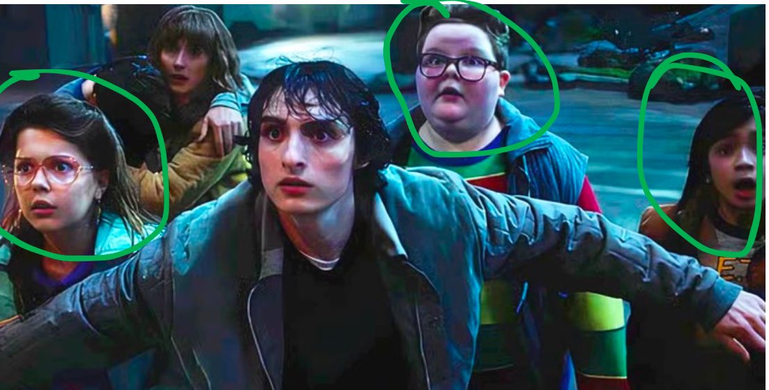 ImARangler's tweet image. Dear Demogorgon, Demodogs, Demobats, Mindflayer, Vecna and other evil creatures, you can’t have my kids but you can have these kids…

#StrangerThings5