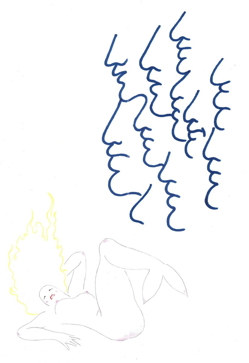 mermaid and fishermen
