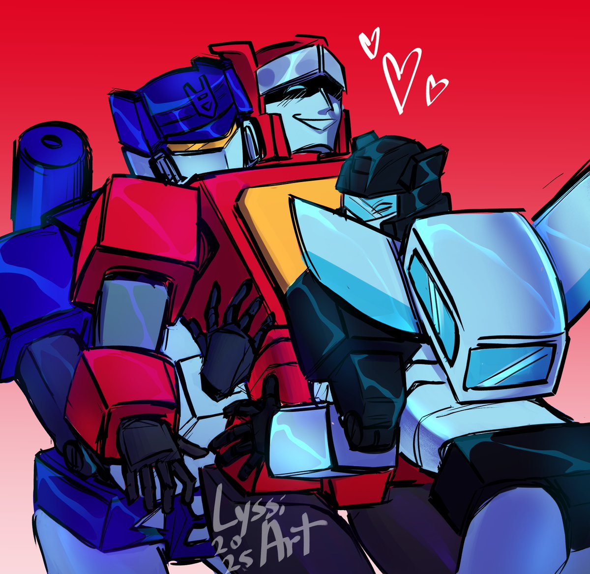 "You thoughts on Jazterwave? (Jazz/Blaster/soundwave)" -&gt; I LOVE THEM #jazterwave