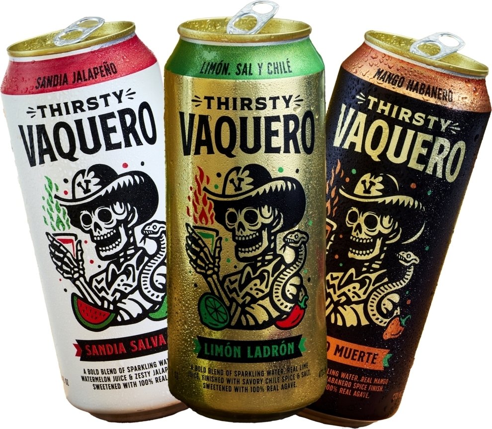 We're proud to announce the addition of <a href="/ThirstyVaquero/">ThirstyVaquero</a> to our sponsorship team!

"All Bite, No Rattle - Bold Mexican-inspired flavors with none of the artificial bullsh*t."

Try this delicious Mexican-style soda at our event at Mercado on 5th this Saturday!