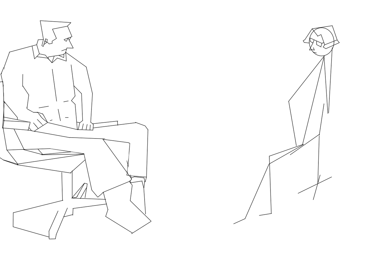 outofideas16's tweet image. I watched this interview when I was really high one time and made this image, I don&apos;t really know why I did that