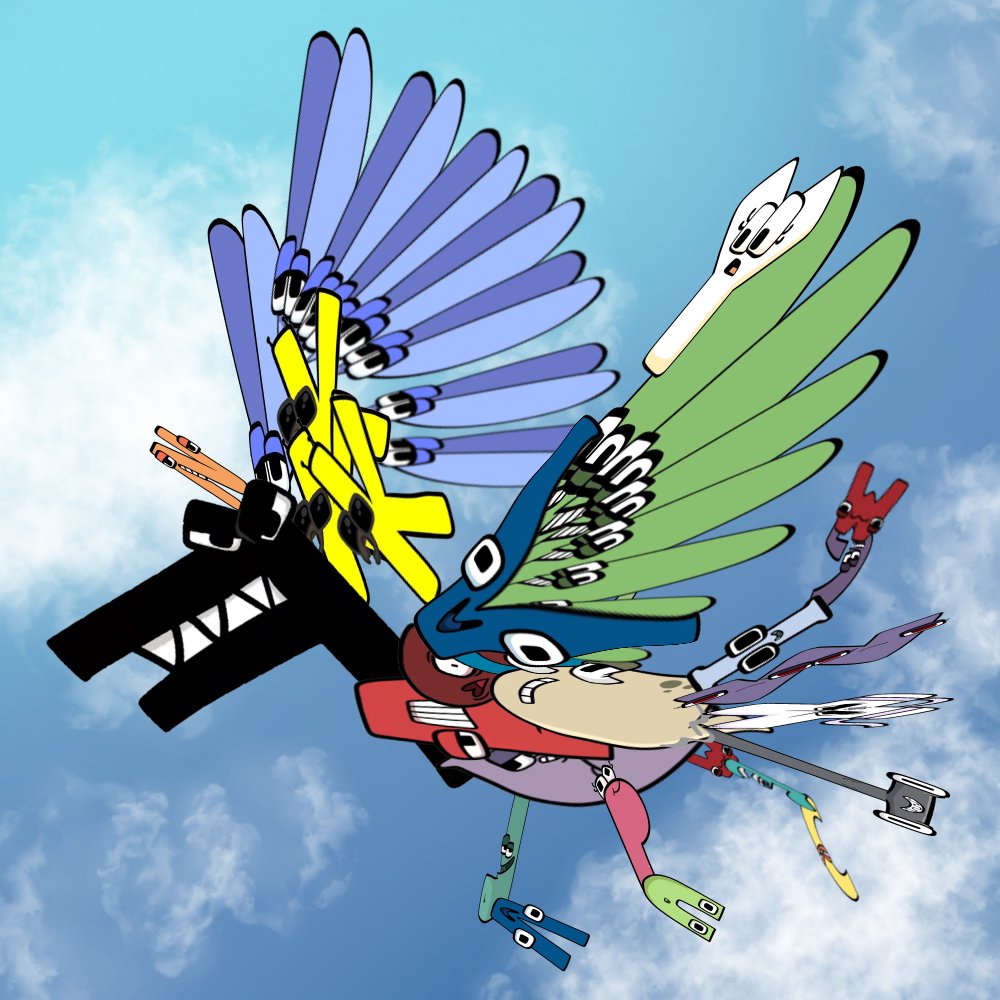 #alphabetlore
#alphabetfriends 
#Alphabetseries 
#numberlore 
....(｡í _ ì｡)I suddenly made a combination...