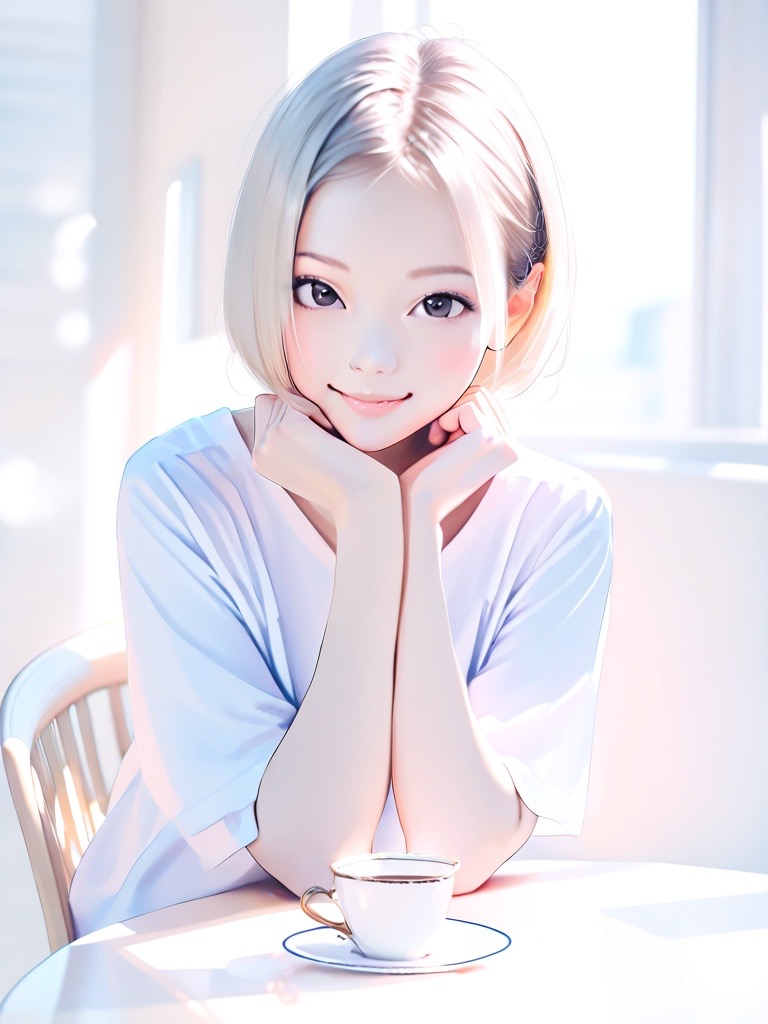 SORAHANA_ai's tweet image. コーヒーブレイク☕️
#AIイラスト #GrokAI