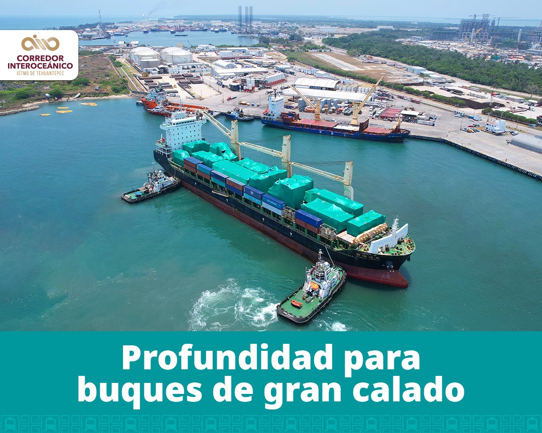 CIIT_mx's tweet image. Conoce los factores que determinan la capacidad de un puerto: ⚓️🌊

#Marina #CIIT #Interoceánico #CorredorInteroceánico #Mar #Logística #Puerto