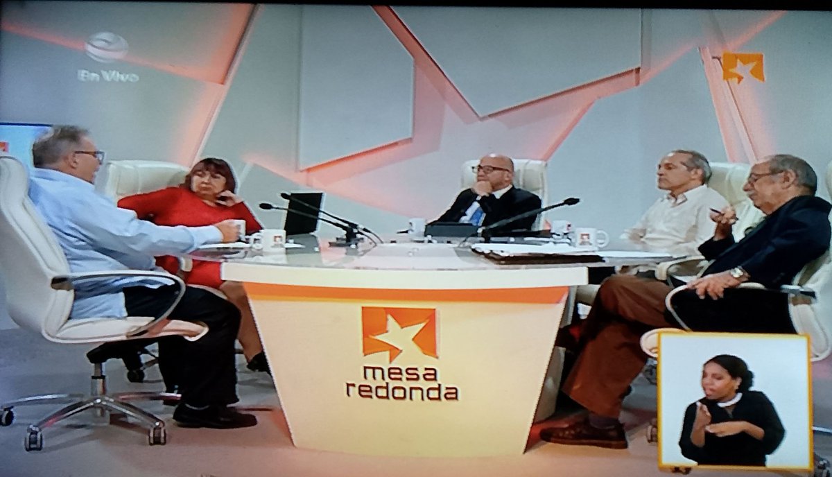 Mesa Redonda sobre el Anteproyecto de la Ley de CTI de Cuba un paso gigantesco como motor impulsor del desarrollo económico y social del país <a href="/ArmandoRguezB/">Armando</a> <a href="/AndreaArmasRodr/">Andrea Armas</a> @AgustinLageDav @JorgeNuñezJover
@AnteproyectoLeyCTI