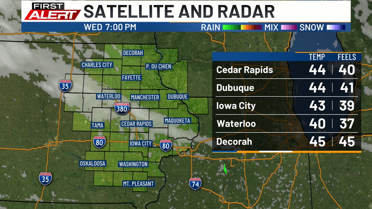 KCRG-TV9 First Alert Weather tweet media