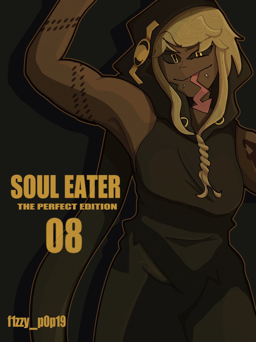 Soul Eater cover redraw (2/5)
First time drawing Medusa.. 💔