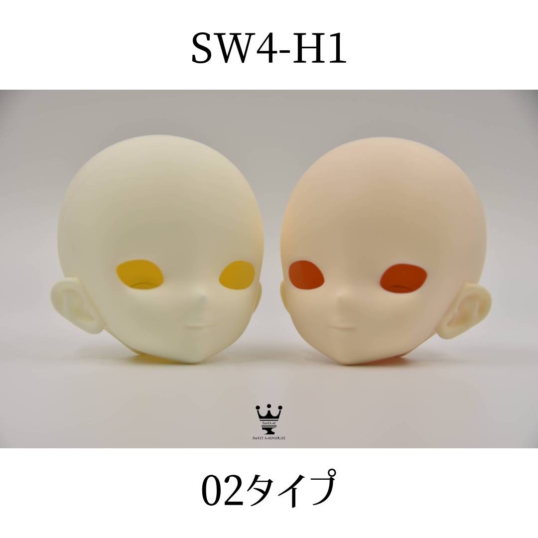SW_sweme's tweet photo. 【即納】SWEMEから「SW4-H1：02タイプ」のご紹介！  シャープな目元が魅力のヘッドです
ドールメイクを始めたい方にもオススメです♫  
ピンクスキンでご用意しております！

お迎えはこちらから⬇️ 
https://t.co/CRABfTe9Pz 

#スウィミー 
#オリジナルヘッド https://t.co/D7WZUb6JXx