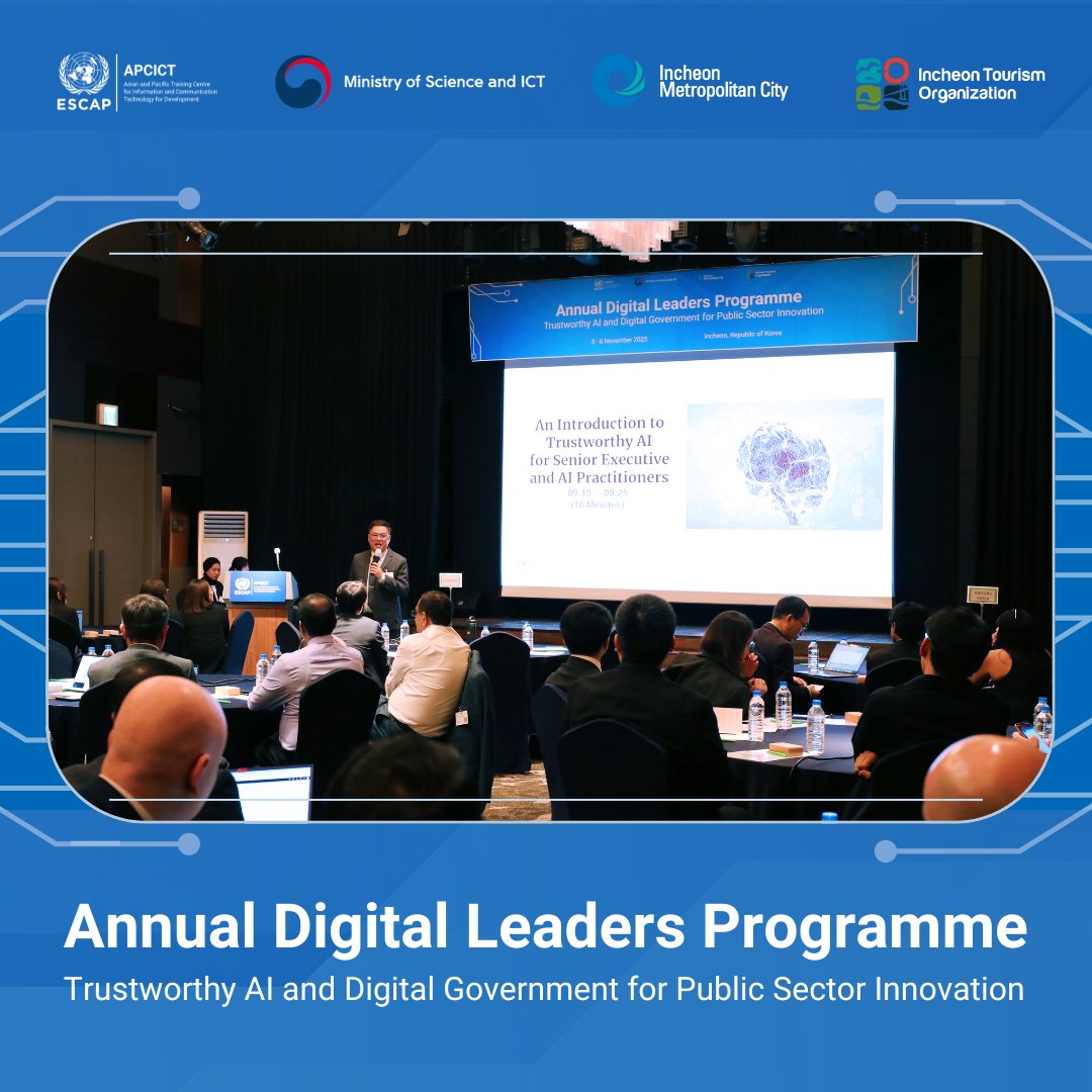 APCICT/ESCAP tweet media