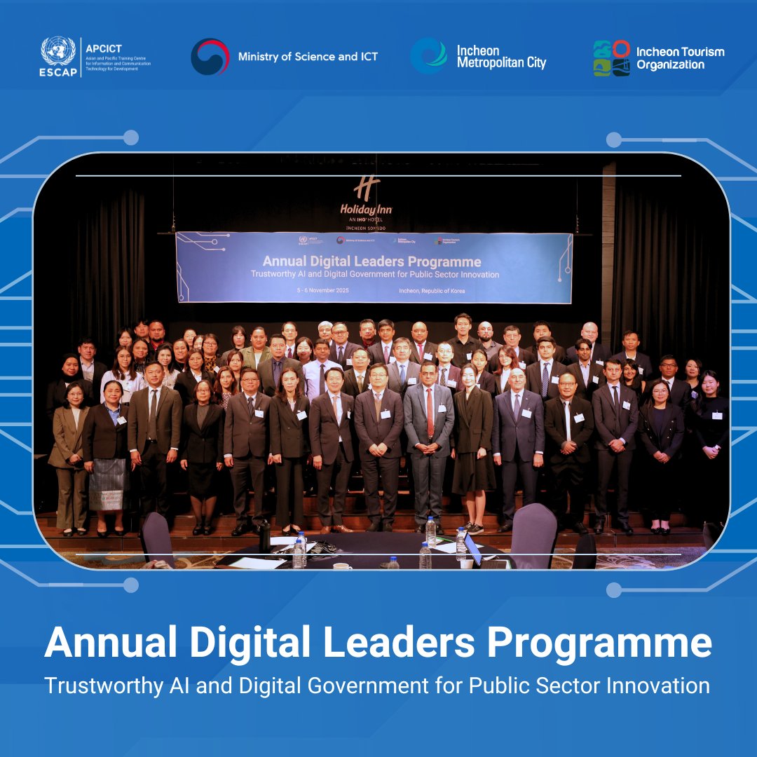 APCICT/ESCAP tweet media