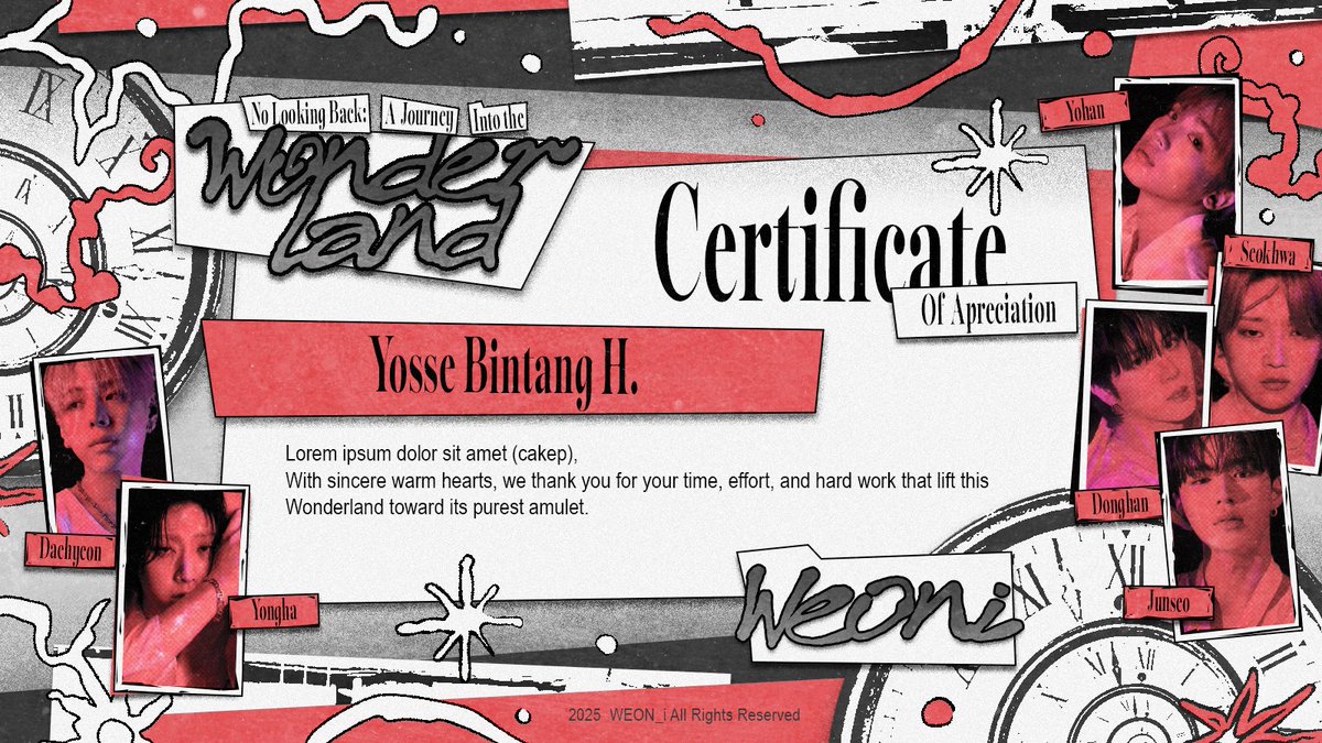 The trails of path have ended ་༘࿐
By the end of it, the guards were on a leap to unknown heights–towards a place called 𝗛𝗼𝗺𝗲. Therefore I, Yosse, wrapped the darkest gift for a Wonderland we left behind.