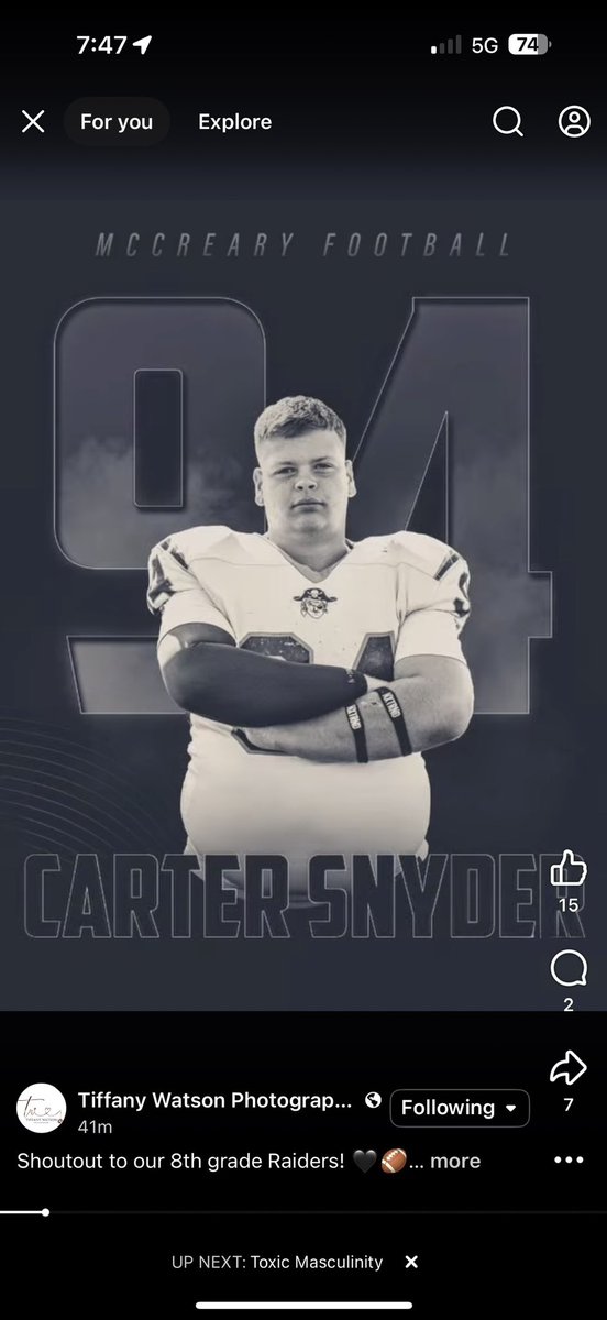 Blessed to join NCSA to begin my next steps in my career process 💪 <a href="/ncsa/">NCSA College Recruiting</a> <a href="/NCSA_Football/">NCSA_Football</a> <a href="/AlPopsFootball/">𝐀𝐋 𝐏𝐨𝐩𝐬</a> <a href="/CSmithScout/">Chris Smith</a> <a href="/KYFUTURESTARS/">Ricco Hughes</a>