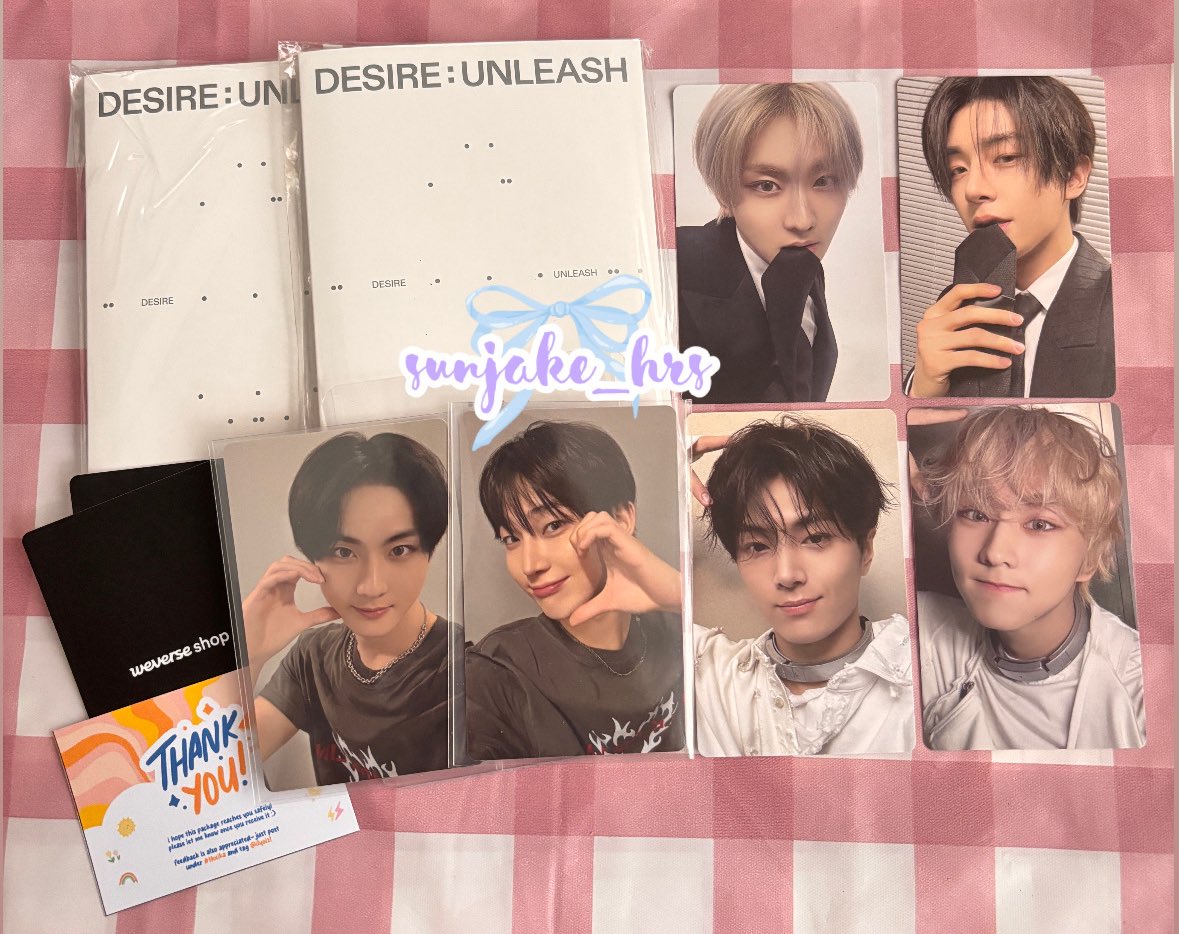 sunjake_hrs's tweet photo. 📬 #mails_hrs 
     
 {from: @ilyoiz | #thxika }

: ̗̀➛ My wtl final weverse special gift pc is here na, pocketz uwi. Also the rpc pulls grabe tlgaa🤍✨. Tysm for the fast transaction, till next time 🫶🏻 https://t.co/FMTnnzi1KK