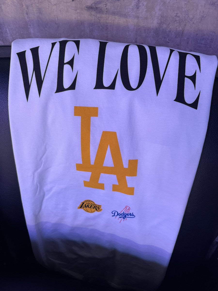 K*e様 ドジャース×レイカーズ WE LOVE LA Tシャツ