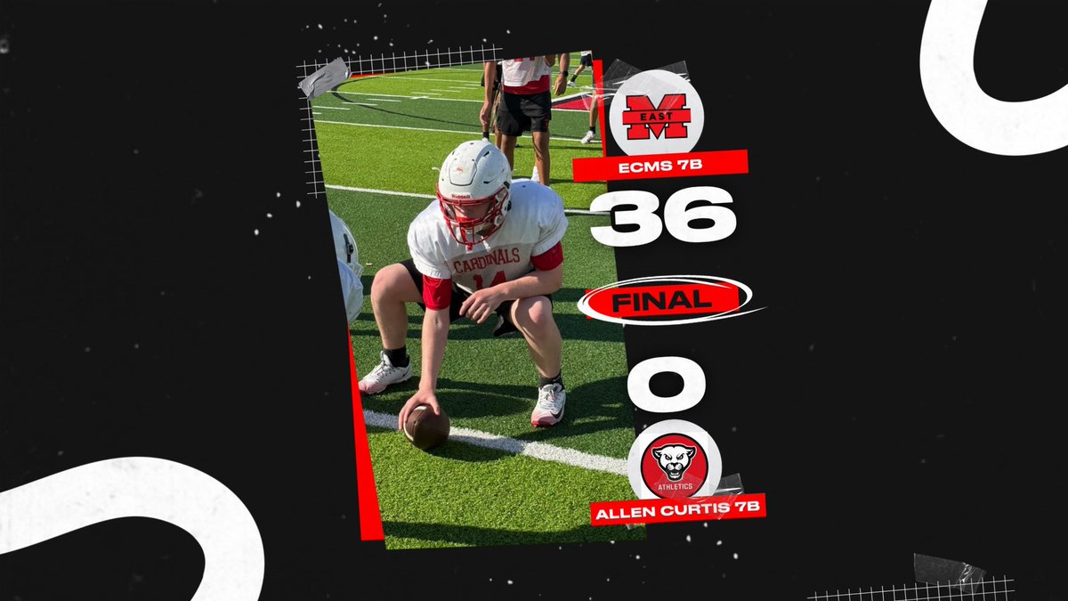 🧹 And the finale was a clean sweep!

7th &amp; 8th Grade combine for a 🔥 29-3 season record!

🏈 8th A: 7-1
🏈 8th B: 7-1
🏈 7th A: 7-1
🏈 7th B: 8-0

Proud of our boys and hard work &amp; dedication paid off! Time for that offseason grind 💪

#GOCARDS #DCO #SBTB