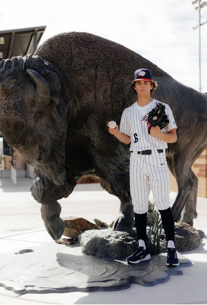 AidenFarrell04's tweet photo. Im excited to announce my commitment to Utah Tech University! Thank you to the coaching staff for giving me the opportunity to play division 1 baseball. Thank you to my family, coaches, and friends who have helped me get to this point! Roll Zers🦬! https://t.co/bUAJl9BNyA