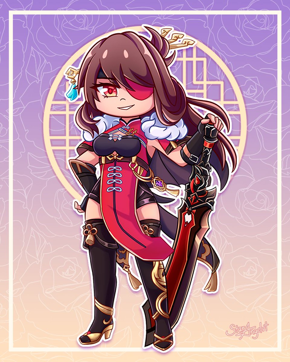 StarAngelVt's tweet photo. My Best Waifu Beidou y La novia de mi Waifu 🐉🍺✨
#genshinimpact #hoyoverse #beidou #ninguang #fanart https://t.co/FvU9uptqVn