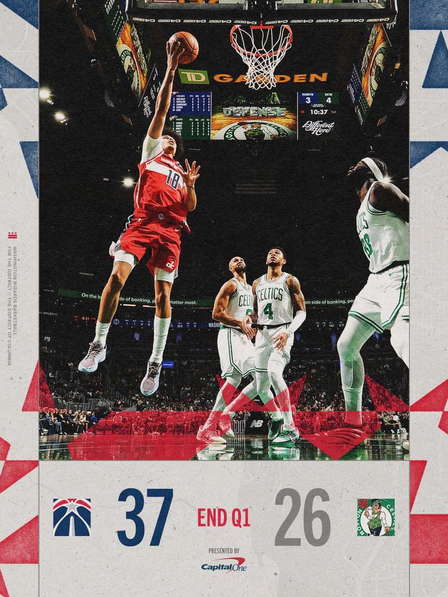 🔴 ⚪ ⚪ ⚪
#ForTheDistrict | @CapitalOne