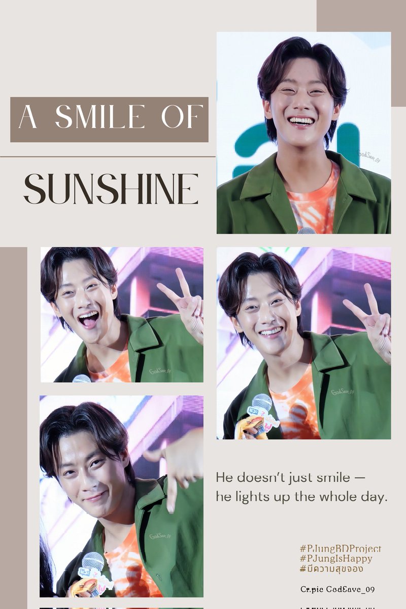 littlekdktfans's tweet photo. #เรื่องเล่าSmileOfSunshine by LittleKdKtFans

~~ผมจะกำลังใจ สู้ๆนะ~~💪✌️
รอยยิ้มของพี่จองไม่ใช่แค่สดใส แต่ยังเปล่งประกายพลังบวกที่อบอุ่นหัวใจ
เหมือนแสงแดดอ่อนๆ ที่ทำให้เรายิ้มตามไปโดยไม่รู้ตัว

จากรอยยิ้มที่เต็มไปด้วยความเมตตาและความปรารถนาดีนี้พวกเราขอส่งต่อแสงแห่งความหวัง เป็นสะพานบุญให้กับ
โครงการ “ Little Miracle ปาฏิหาริย์แห่งชีวิต ช่วยน้องพิชิตมะเร็ง ” กับโปรเจกต์ "Happy 37th P'Jung Birthday"
เพื่อมอบพลังใจให้เด็กๆได้มีวันที่สดใส และกลับมายิ้มอย่างมีความสุขอีกครั้ง 🌈

เพราะรอยยิ้มหนึ่งรอยยิ้ม อาจกลายเป็น “ปาฏิหาริย์แห่งชีวิต”
ที่ทำให้โลกทั้งใบอบอุ่นขึ้นได้เสมอ 

ขอขอบคุณทุกหัวใจที่ร่วมบริจาค และร่วมส่งต่อความรักในครั้งนี้ ทุกน้ำใจคือแสงแห่งความอบอุ่น ที่ช่วยต่อเติมปาฏิหาริย์ให้เกิดขึ้นจริง✌️ 🩷

📍https://t.co/4wUIOJgSSb

#PJungBDProject
#PJungIsHappy
#มีความสุขจอง
#พี่จอง
