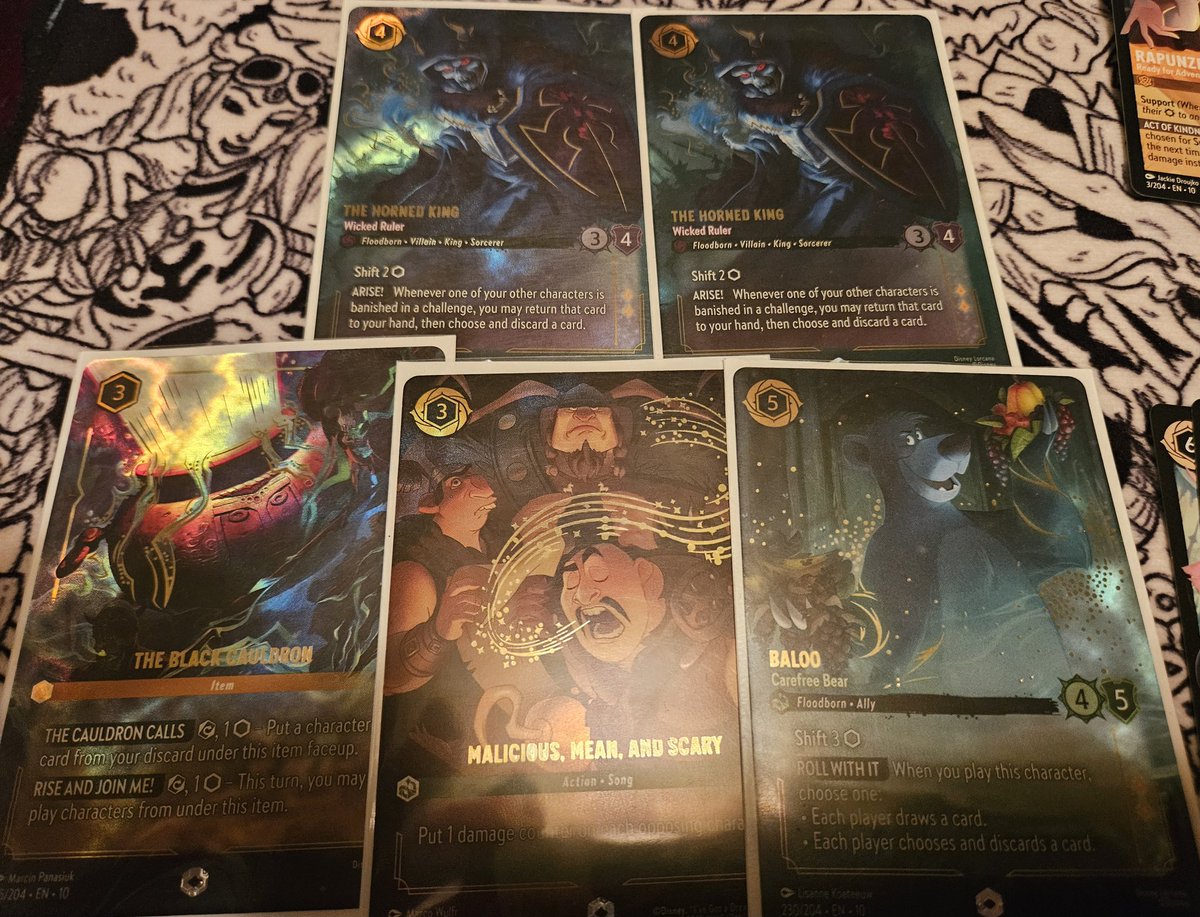 New set, new luck!

I just cracked the crazy case of my life. 4 boxes plus 1 trove ended up with FIVE enchanteds!!

Truly unreal

Buy singles.... later