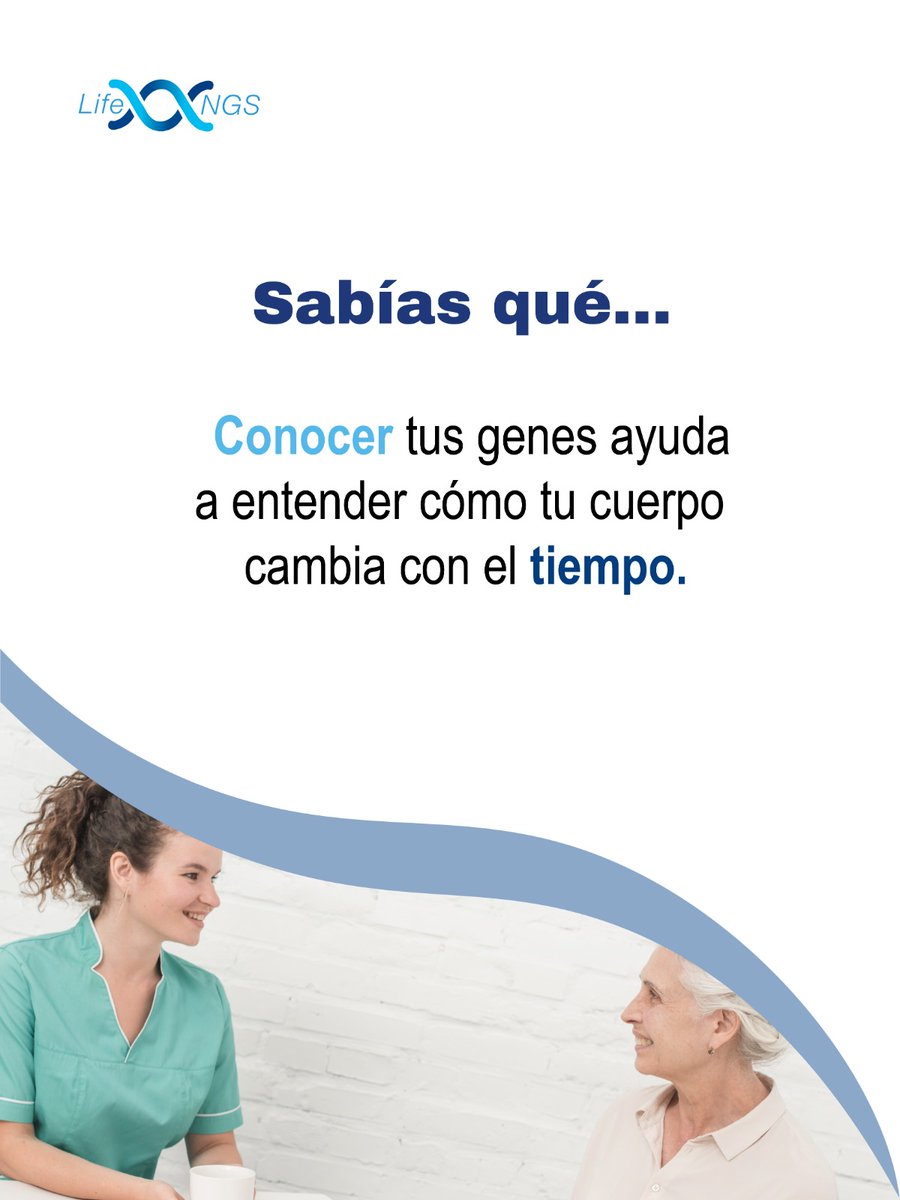 Lab_LifeNGS's tweet photo. Descubre más sobre envejecimiento saludable y genética.

#LifeNGS #EnvejecimientoSaludable #GenéticaYBienestar #PrevenciónLongeva https://t.co/5Dw4h4iYF4