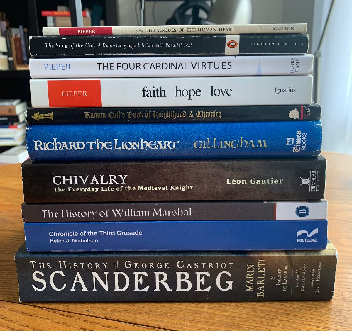 These are literally better books that will teach you all about Christian heroism