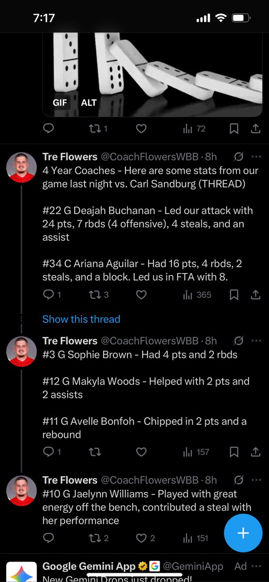 24 pts, 7rbds, 4 steals, and an assist 👀