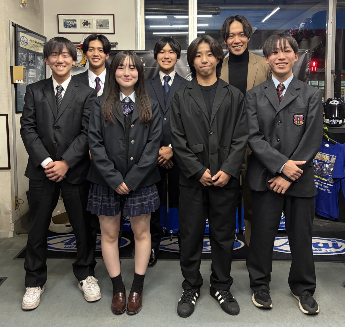 全日本ロードレースJSB1000クラスで活躍中の #長島哲太 選手がご挨拶に