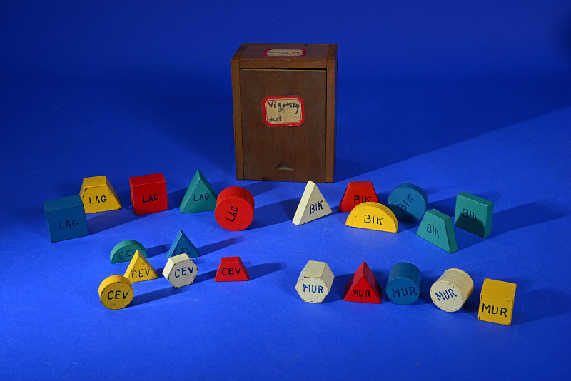 講義で説明予定の「Vygotsky／Sakharov Blocks」

私が学部生に戻れるなら，ルリアとも交流がありロシア語が堪能だったA先生に，この研究の詳細や派生研究の話をお伺いしたかった……