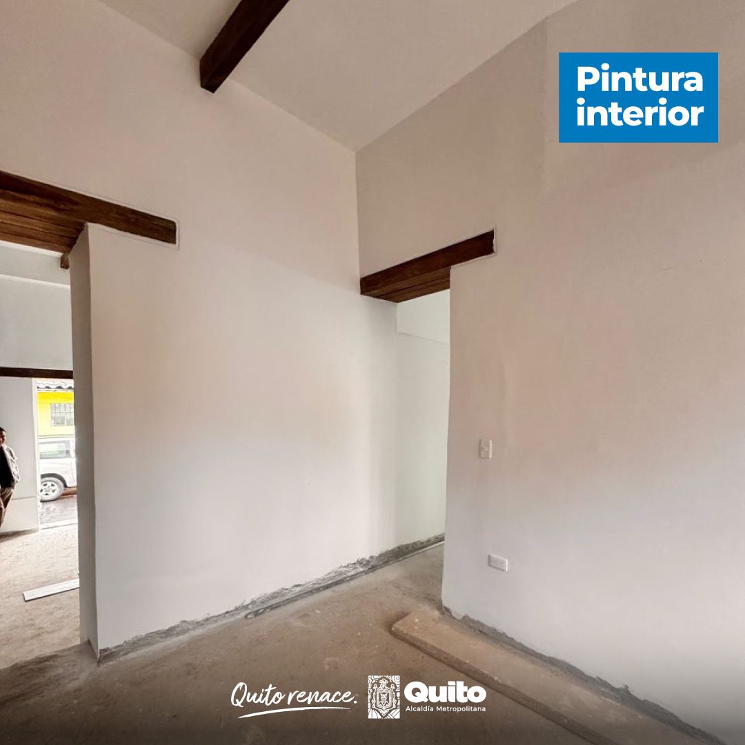 🏘️ #SomosPatrimonio | Continuamos con la rehabilitación de un inmueble patrimonial privado en la parroquia de Amaguaña. Entramos en la recta final de los trabajos, gracias a los programas de inversión que impulsan la conservación de estos bienes.

#QuitoRenace
