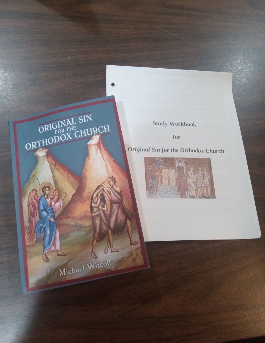 BrotherAugusti2's tweet image. This was just sent to me by an Orthodox Christian whose priest is leading a study group on “Original Sin For The Orthodox Church.” ☦️