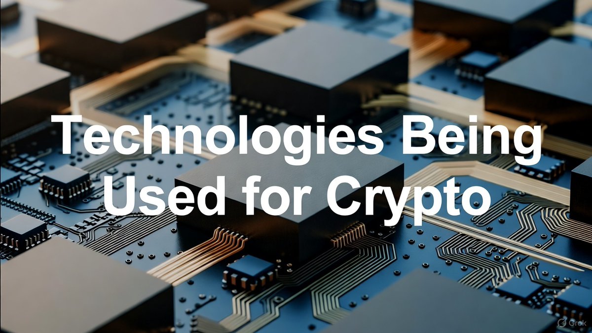 therealFinanceX's tweet image. Behind every crypto transaction lies powerful technology at work ⚙️💻 From blockchain and smart contracts to decentralized apps, consensus algorithms, and cryptography — these innovations drive the digital finance revolution. 🌐 #CryptoTech #BlockchainInnovation #FinanceX