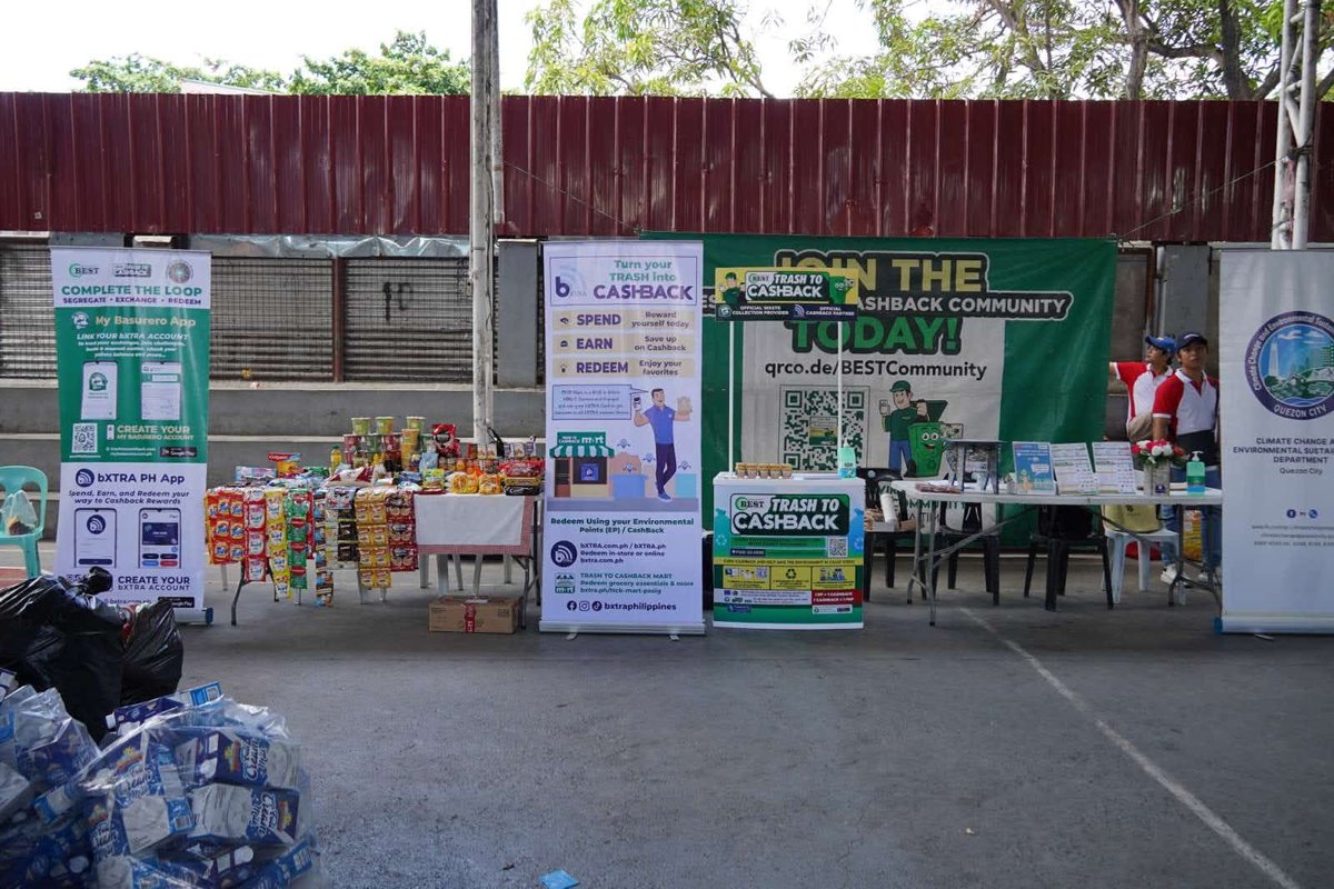 QCMayorJoy's tweet photo. QC Trash to Cash Back Program, wagi sa 2025 Local Leader Climate Awards ng Bloomberg Philantropies! 🏆

QCitizens, ang tagumpay na ito ay tagumpay nating lahat! Taong 2021, ipinakilala ng ating lokal na pamahalaan sa inyo ang Trash to Cash Back Program — https://t.co/LG0NyU63J2