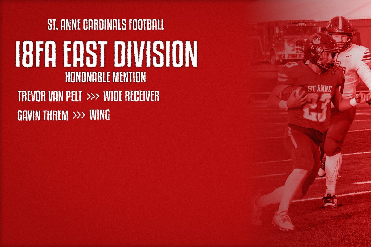 St. Anne Cardinals Football tweet media