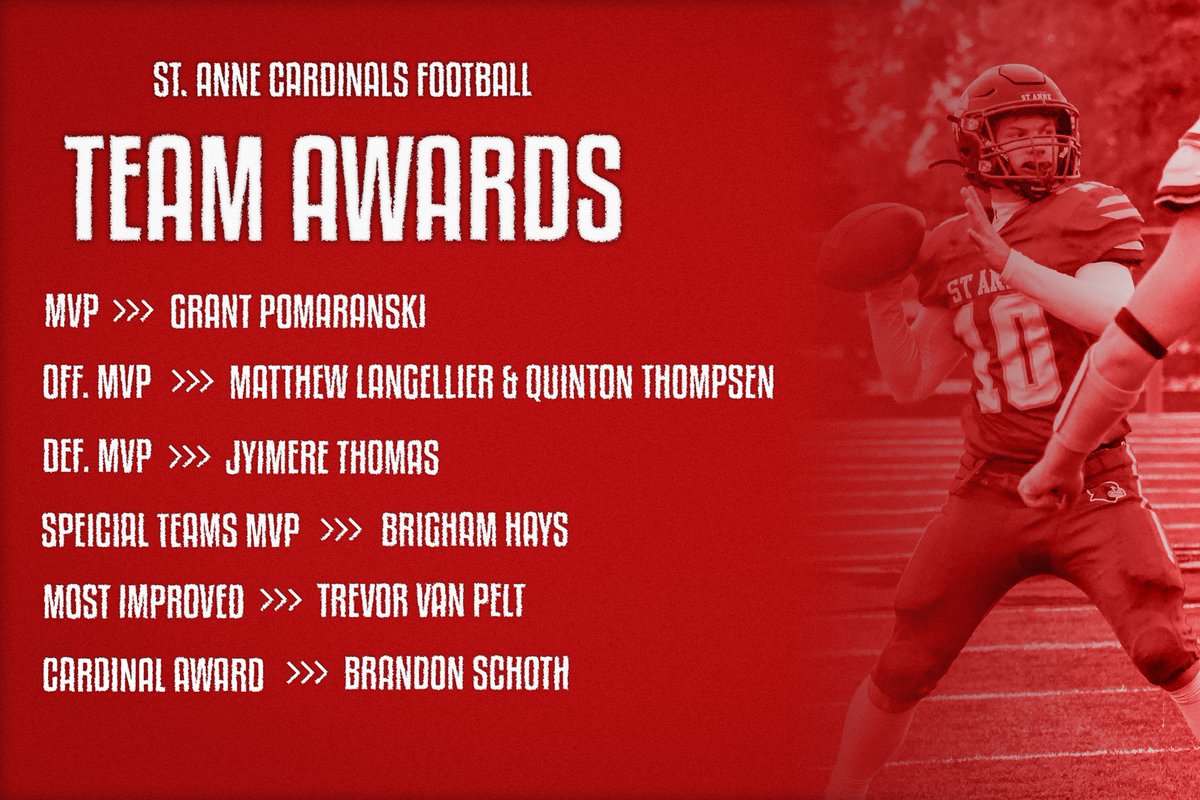 St. Anne Cardinals Football tweet media