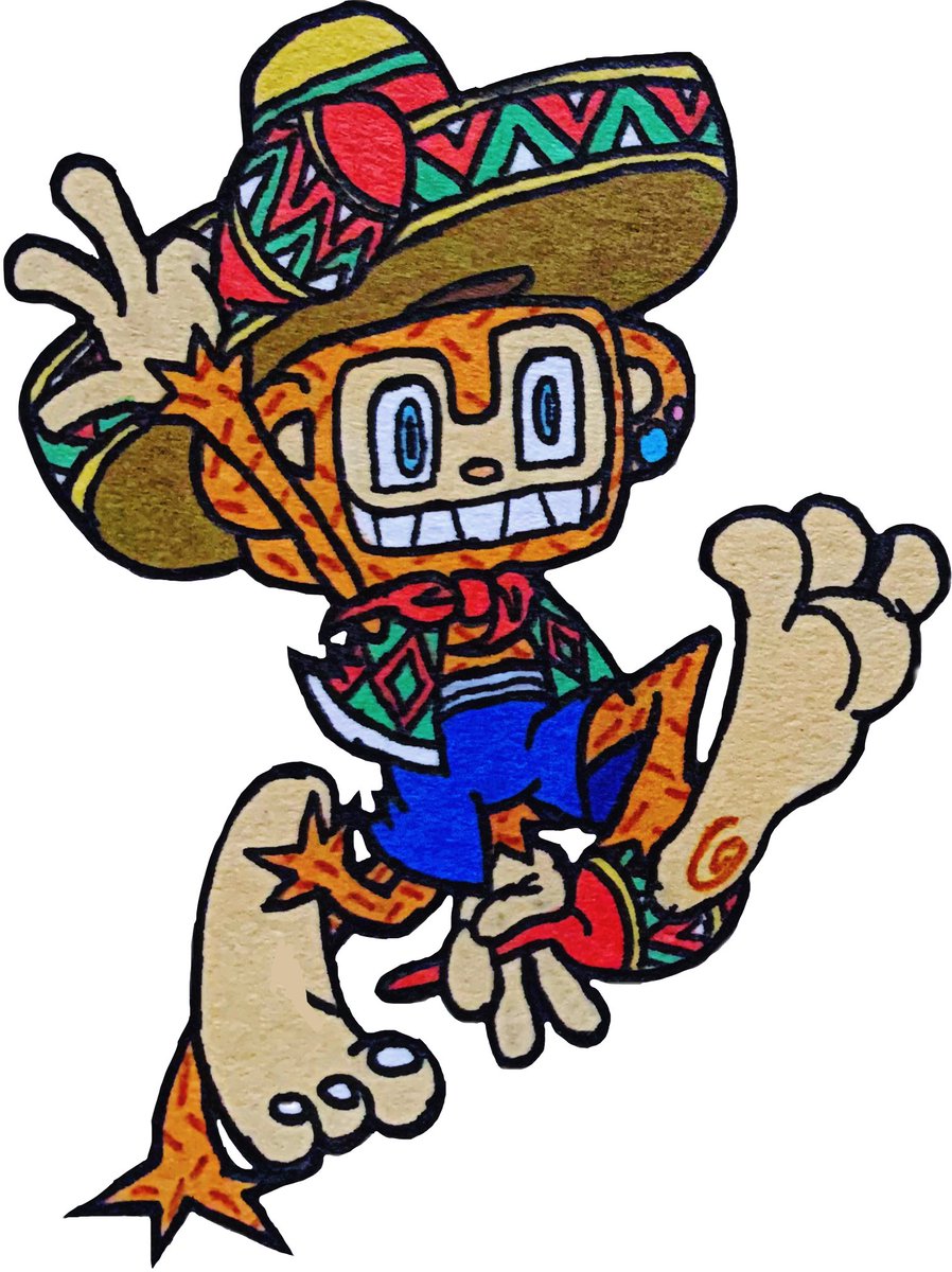 duda_wilson's tweet image. @sambadeamigoPro @strawbelemonade @SEGA Let’s Shake this Party! 🎊 #SambaDeAmigo #Amigo #Linda #Amiga #StockArt #SonicHeroes #Pose