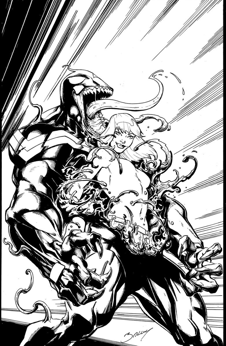 Variant cover - VENOM # 250
Art: Mark Bagley
Colors: Marcio Menyz