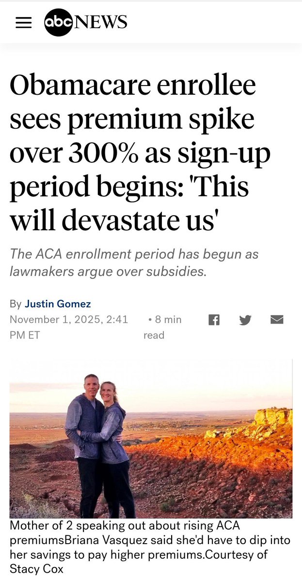 bgcoalition2020's tweet photo. Dear @LeaderJohnThune, Your concern shouldn't be the precedent you might set were you to negotiate the extension of the #ACAtaxCredits, as a condition to reopening Govt. Your concern should be, effectively taking health insurance away from Millions of #Americans if you don't. https://t.co/jRjYQVjEh1