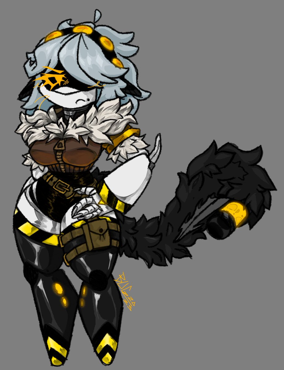 Lazy V sketch.
I will redo it when I feel like it.
#SerialDesignationV #murderdrones