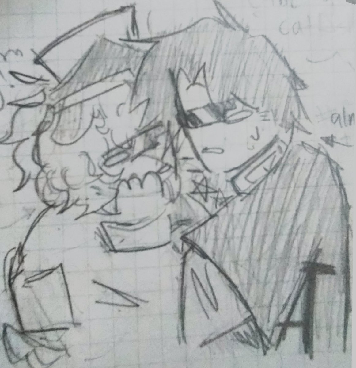 stephsanity's tweet image. Hi i took this at school dont mind how shitty it looks if u can't tell its nuclearbyte x kc